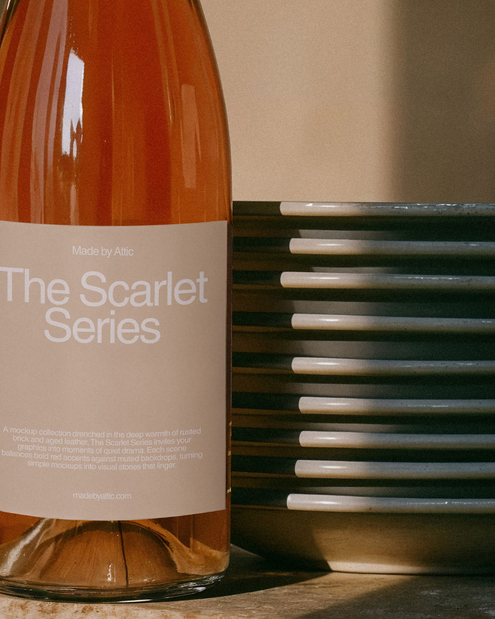 Thumbnail: The Scarlet Series 04 | Bottle Mockup