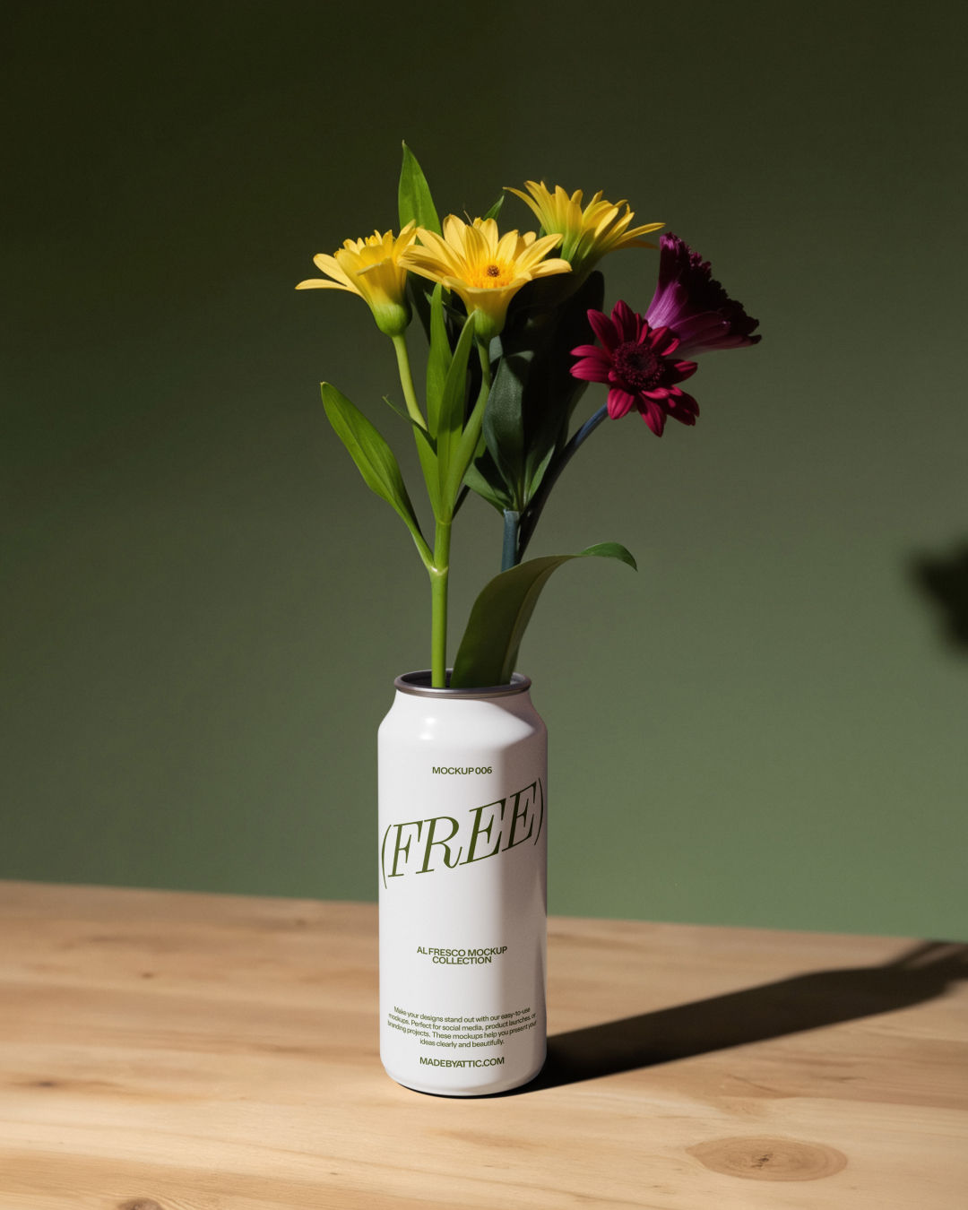Al Freso 01 | Free Can Mockup