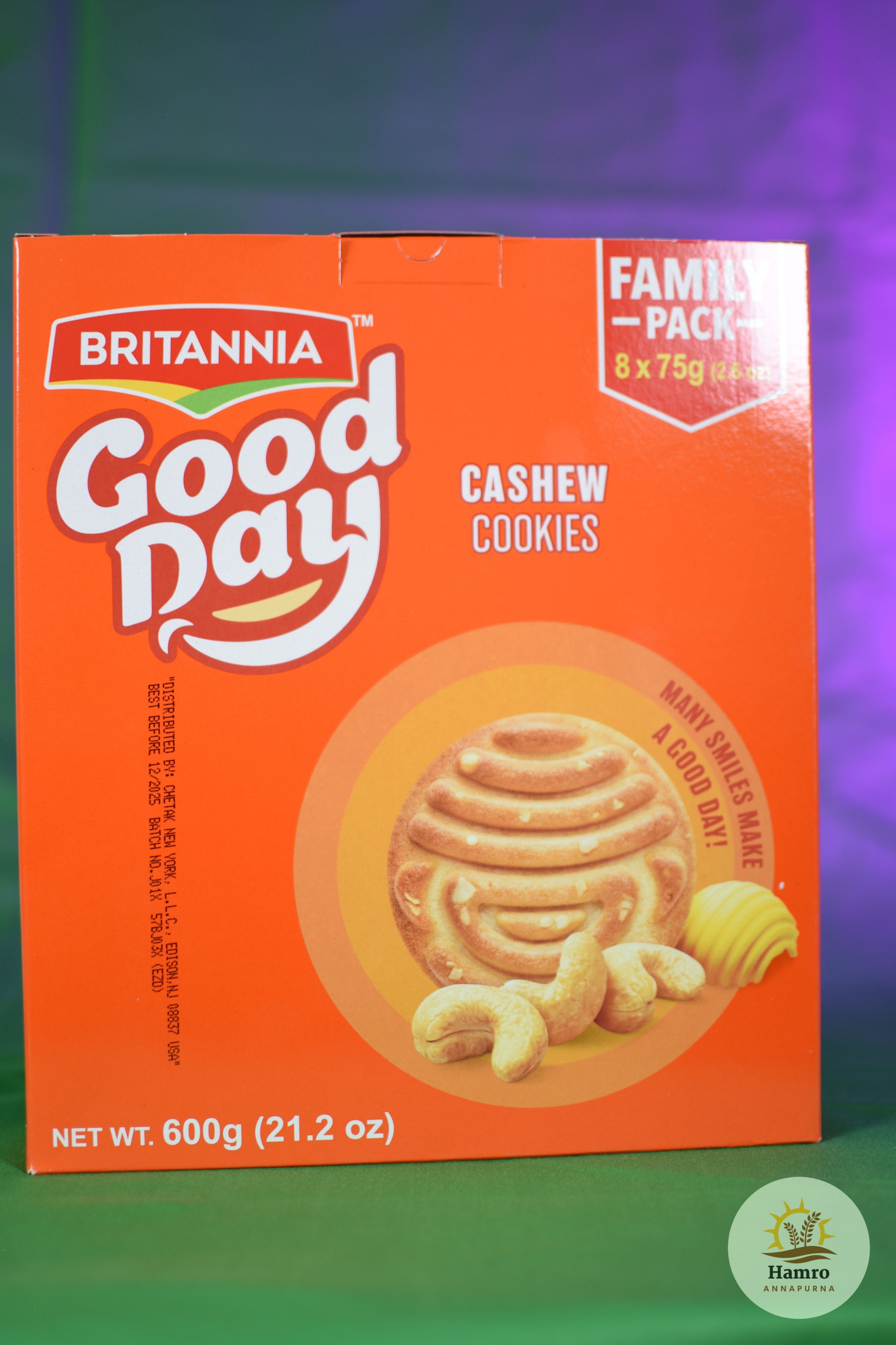 Britannia Good Day Cashew Cookies | ब्रिटानिया गुड डे काजु कुकीज