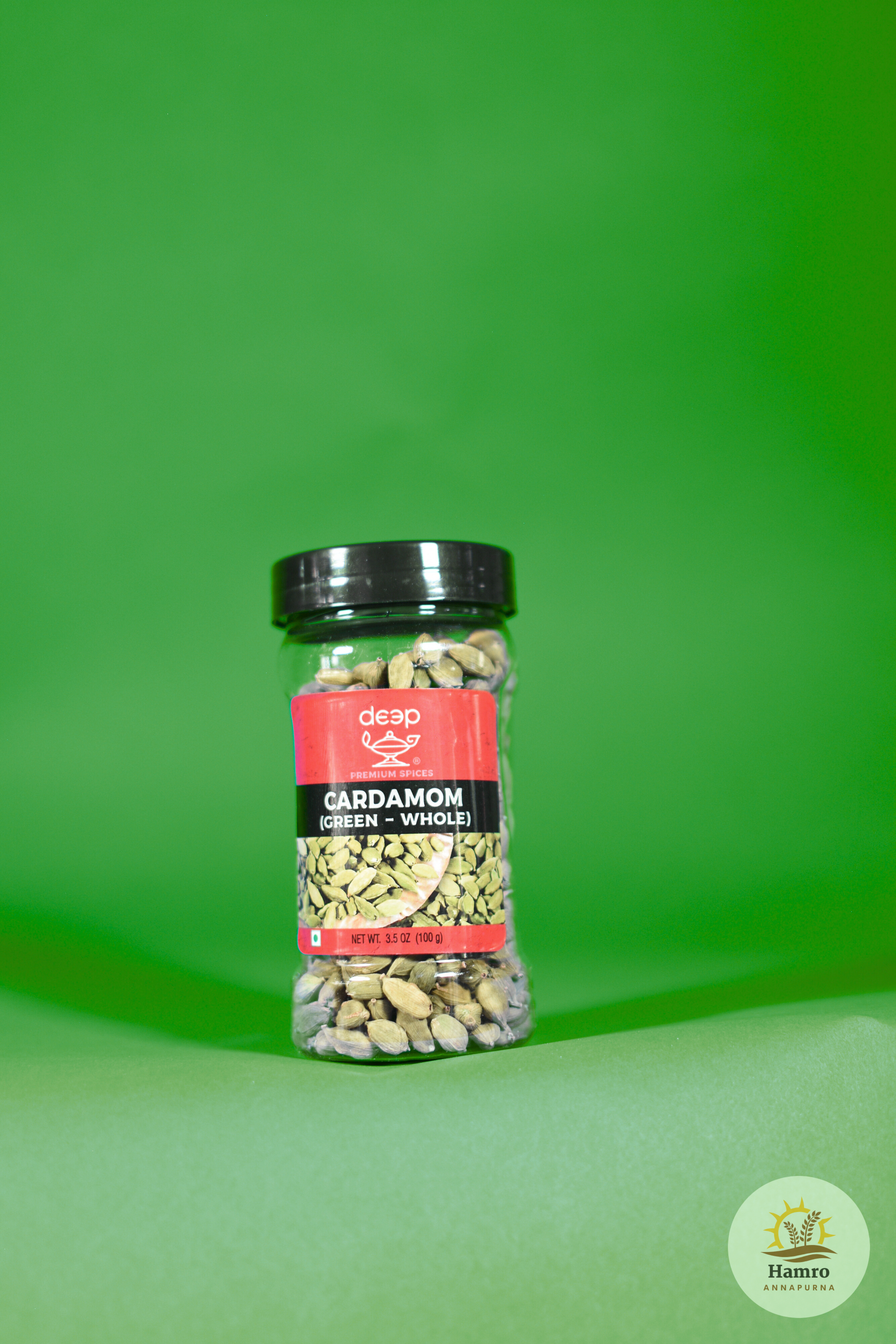 Green Cardamom (Bottle) | सुकमेल (बोतलमा)