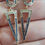 Thumbnail: Earrings Dark Blue  gold plated 18ct 