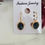 Thumbnail: Latch back Earrings Dark Blue 