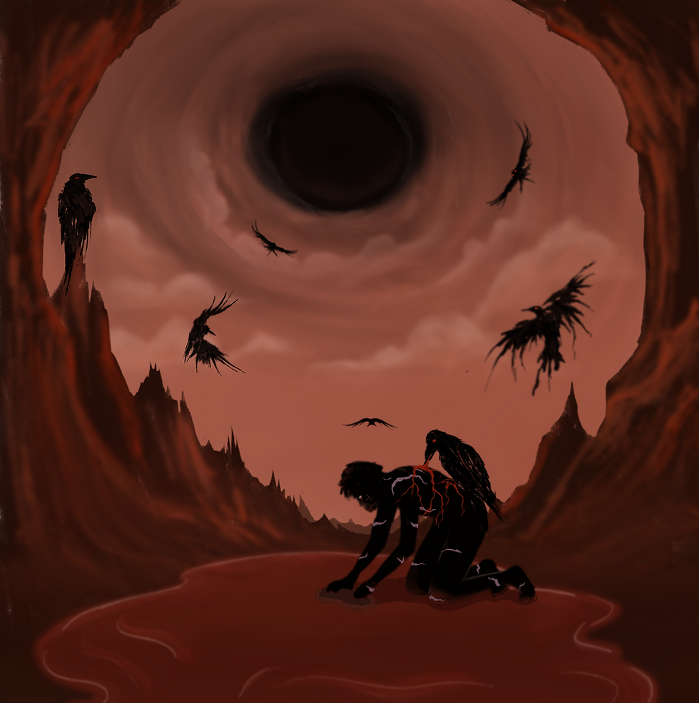 The seven crows and the man who scrubbed