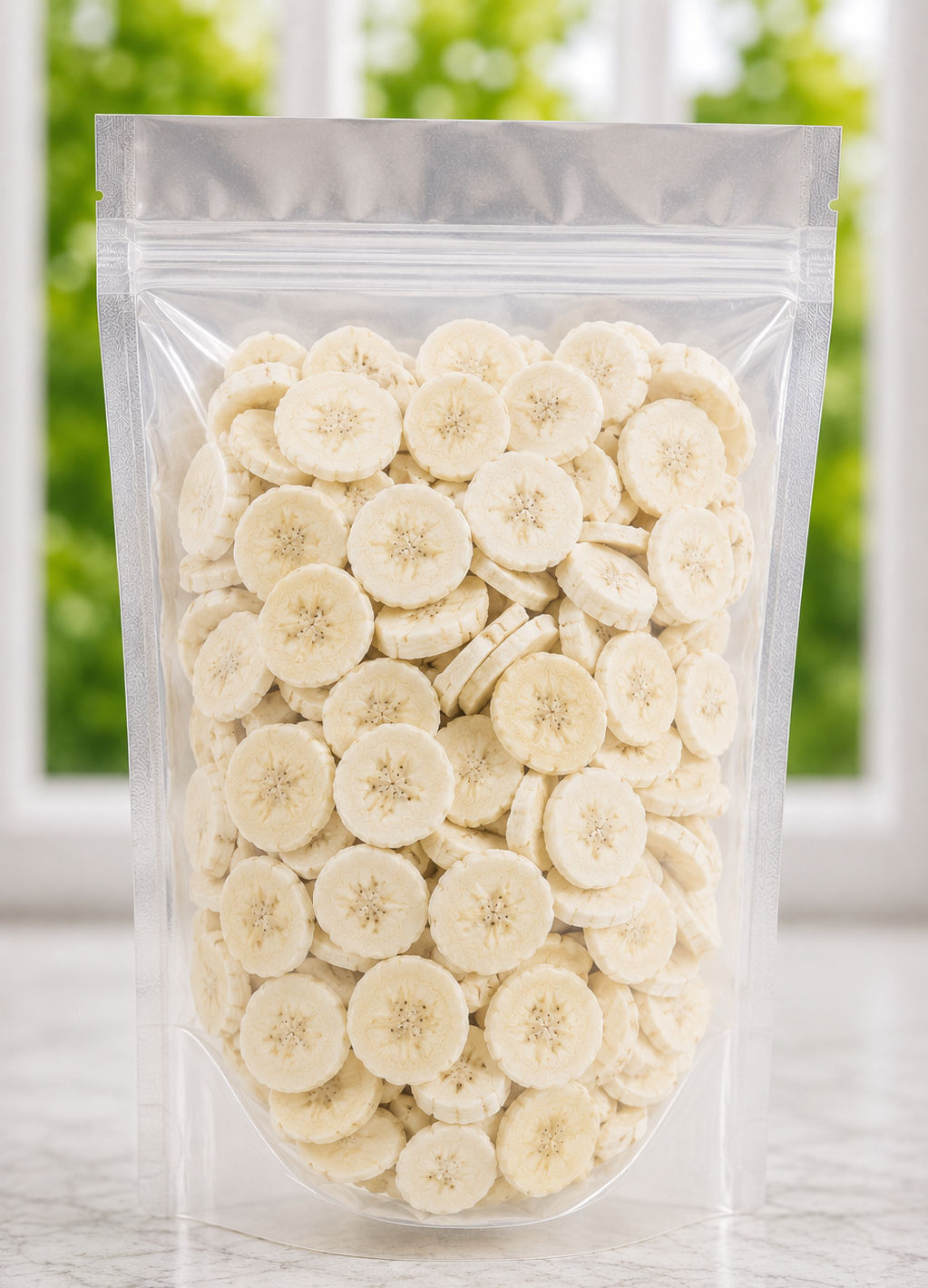 Freeze-Dried Bananas