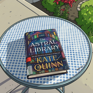 Full Review and Rating - The Astral Library by Kate Quinn