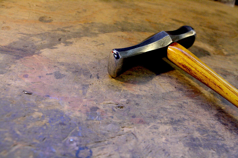 Thumbnail: Goldsmiths Planishing and Raising Hammer