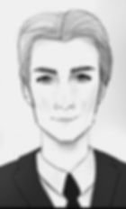 A pencil sketch can represent any person by recreating their likeness.