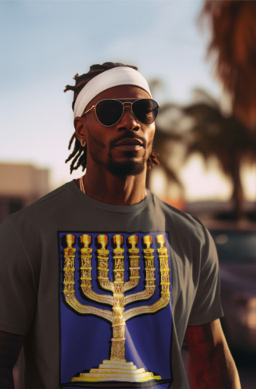 Thumbnail: Menorah YAH T-Shirt
