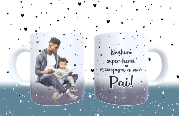 108 - Dia dos Pais Pai de Menino - Canecas