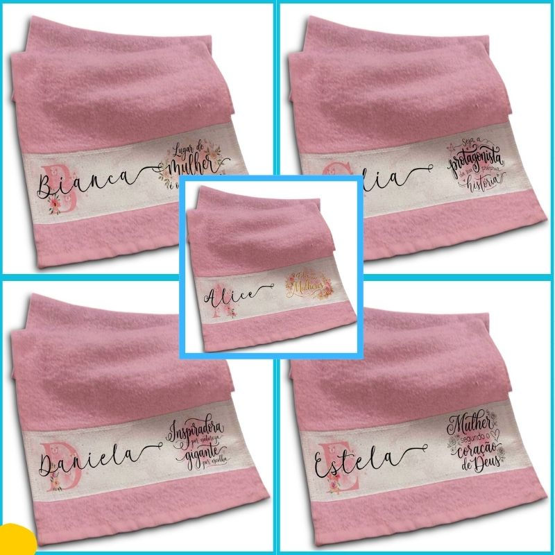 1180 - Dia das Mulheres - Toalhinhas
