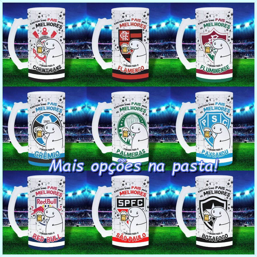 Dia dos Pais - Sublimação - Canecas Chopp - 08