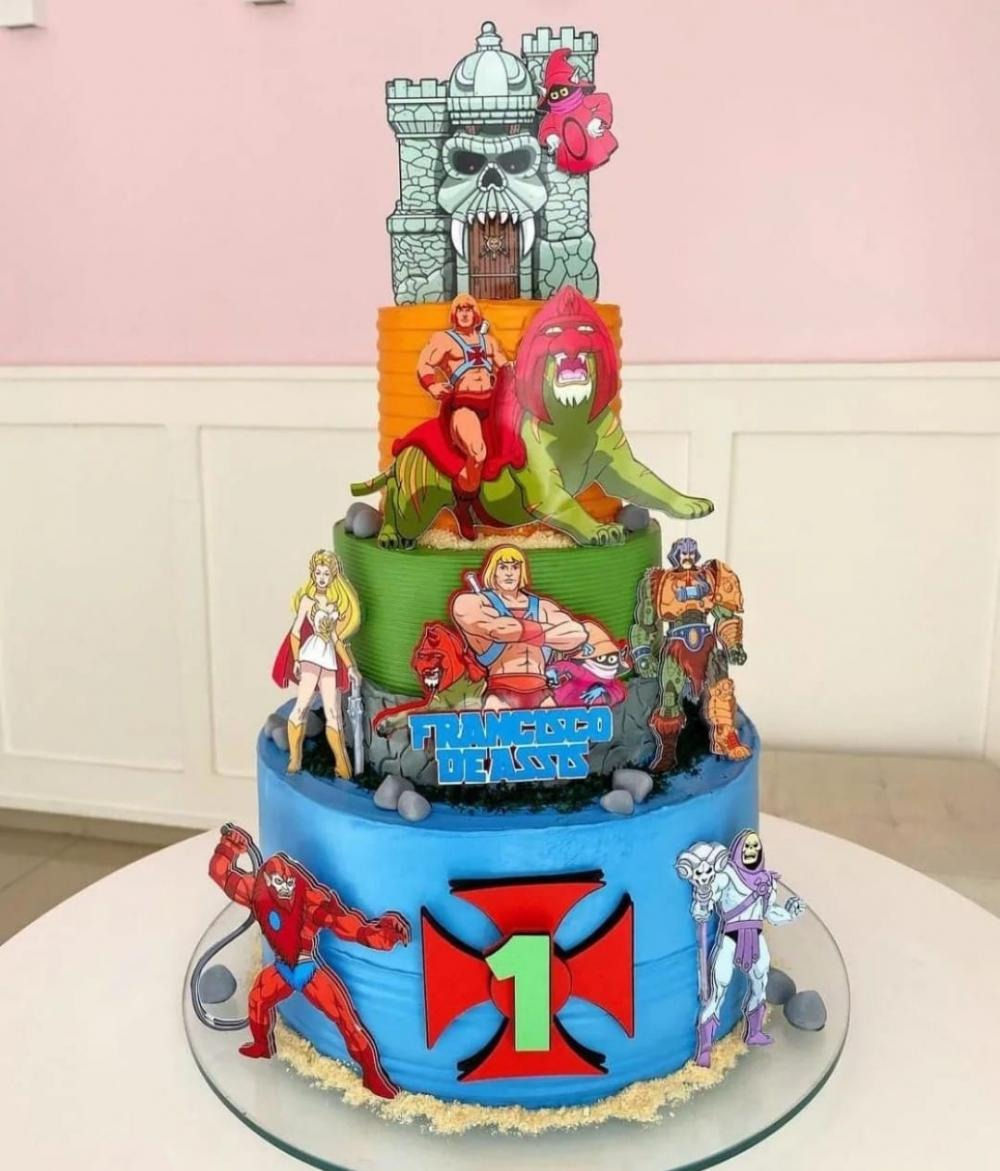 He Man - Topos de Bolo - 02