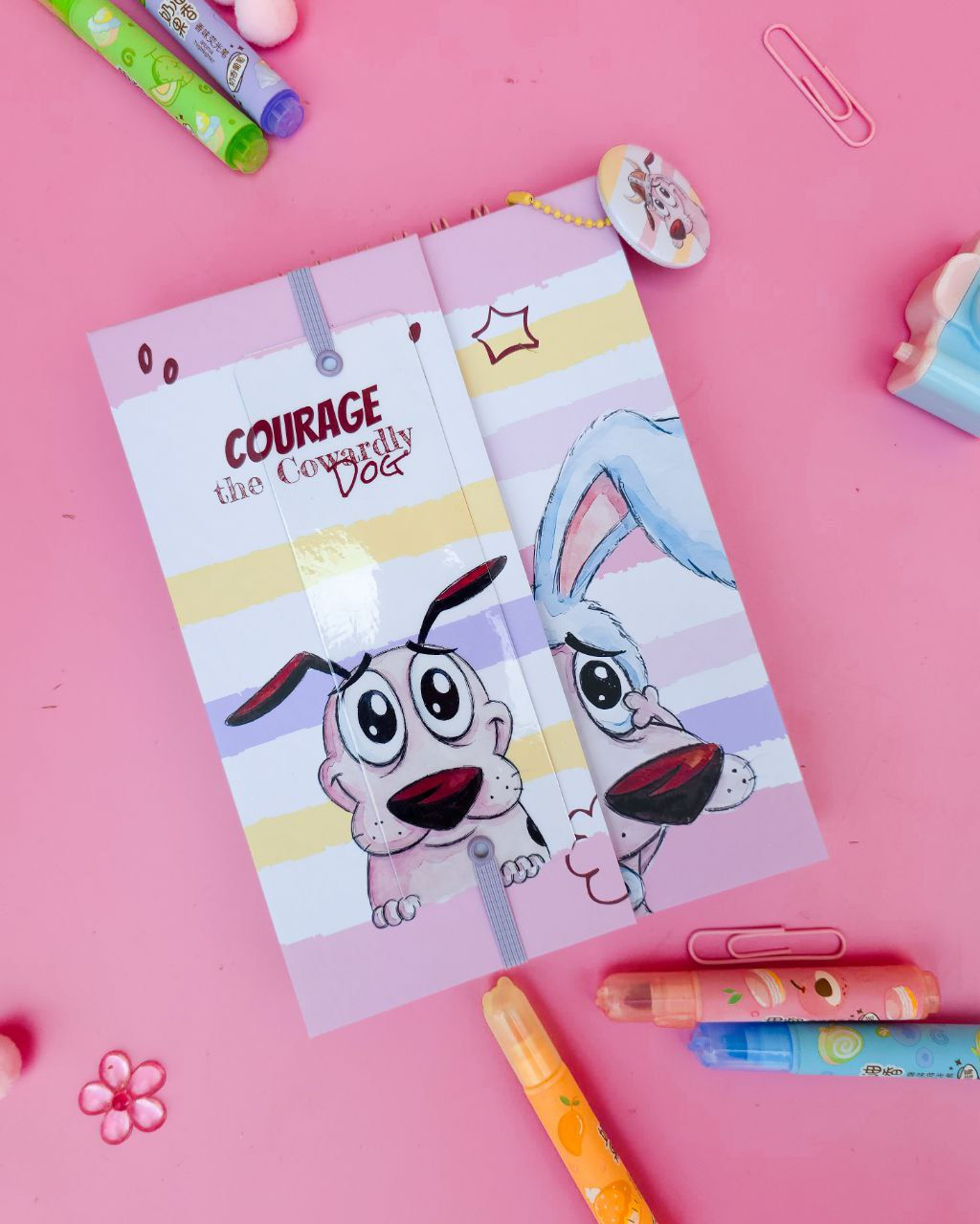 1349 - Coragem, o cão Covarde - Agenda