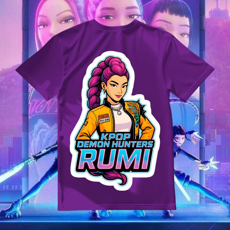 Thumbnail: 434 - Huntrix Guerreiras do Kpop Saja Boys - Camisetas