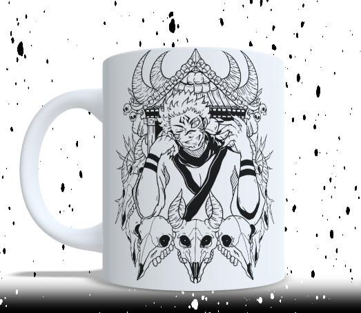 123 - Jujutsu Kaisen - Animes - Canecas