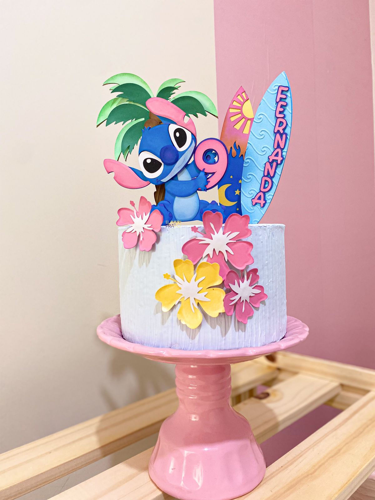 Stitch - Topos de Bolo - 02