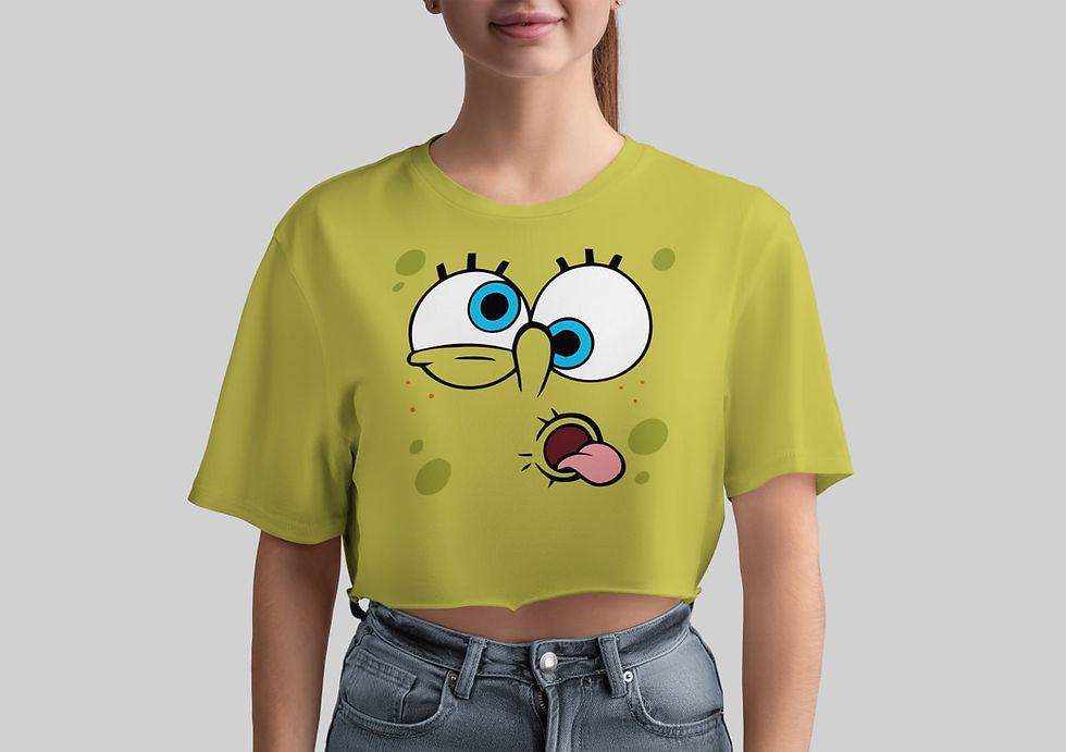 Miniatura: 61 - Bob Esponja Rostos - Estampas
