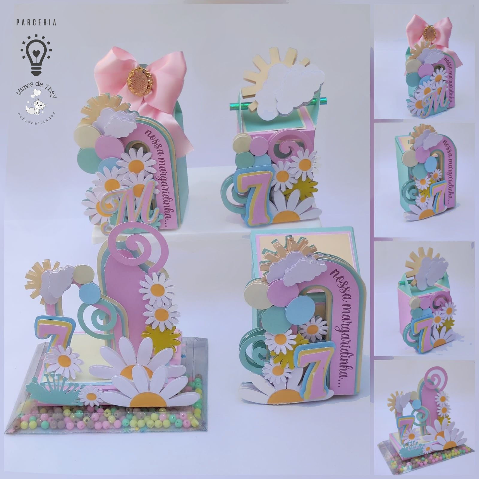 Margarida Floral - Papelaria - Festa Pronta - 03