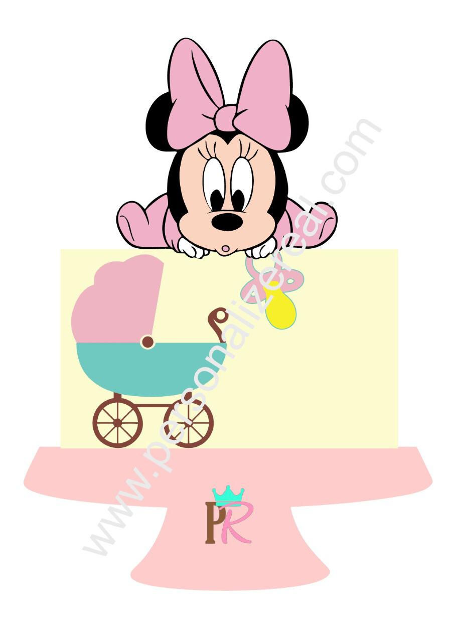 Minnie - Topos de Bolo 25