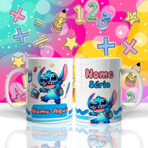 49 - Personagens Kids - Canecas Volta às Aulas