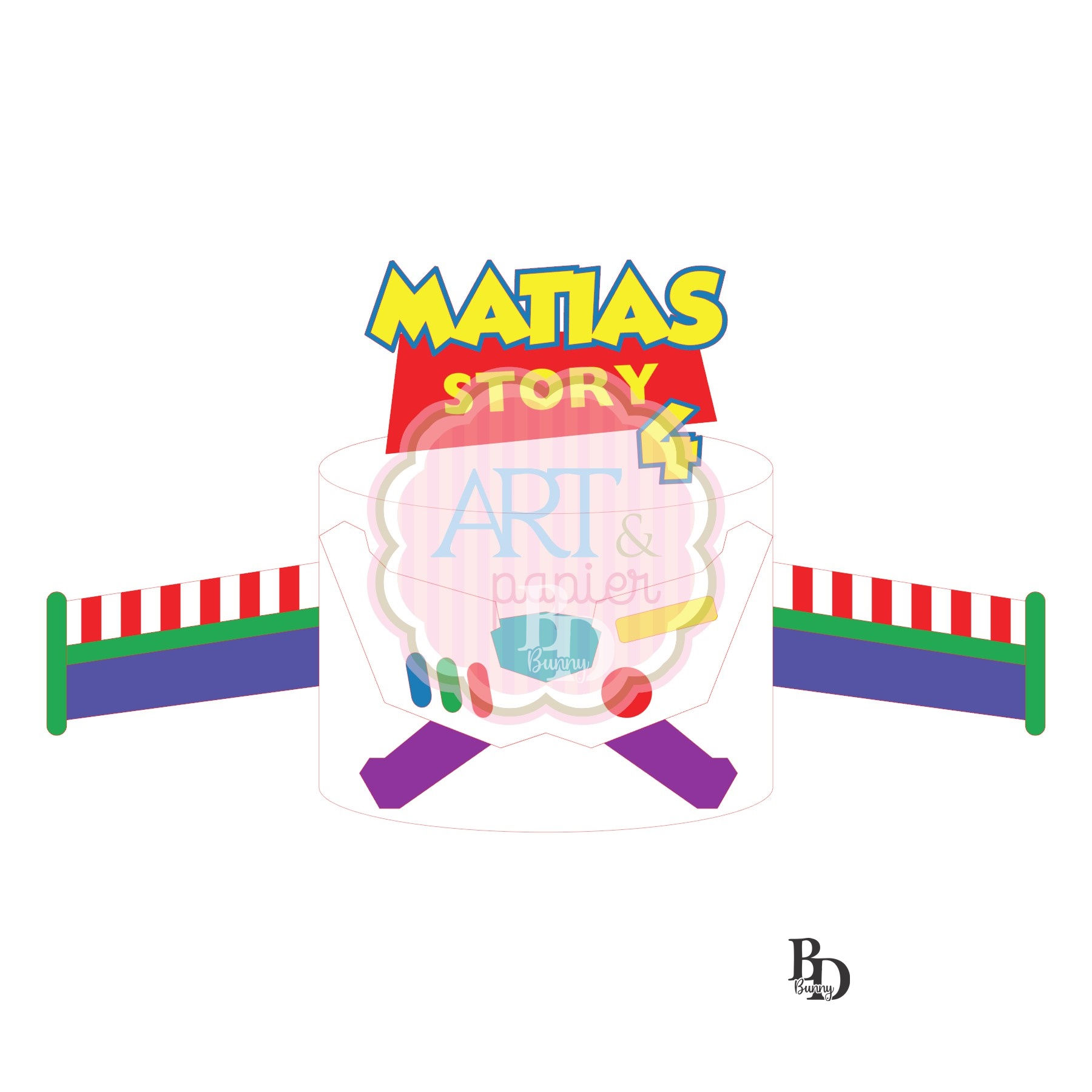 Toy Story - Topos de Bolo - 01
