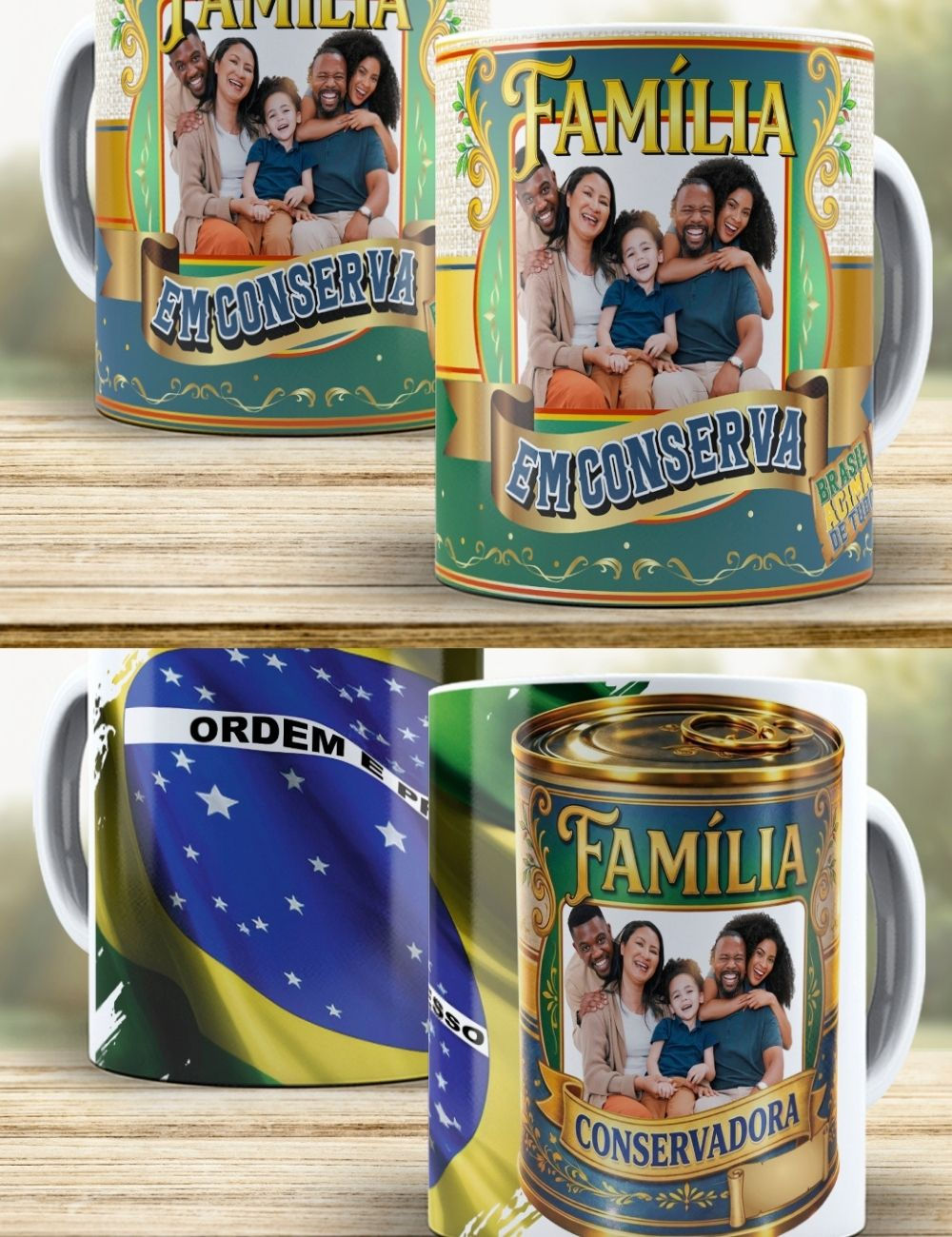 1182 - Família Conservadora - Canecas