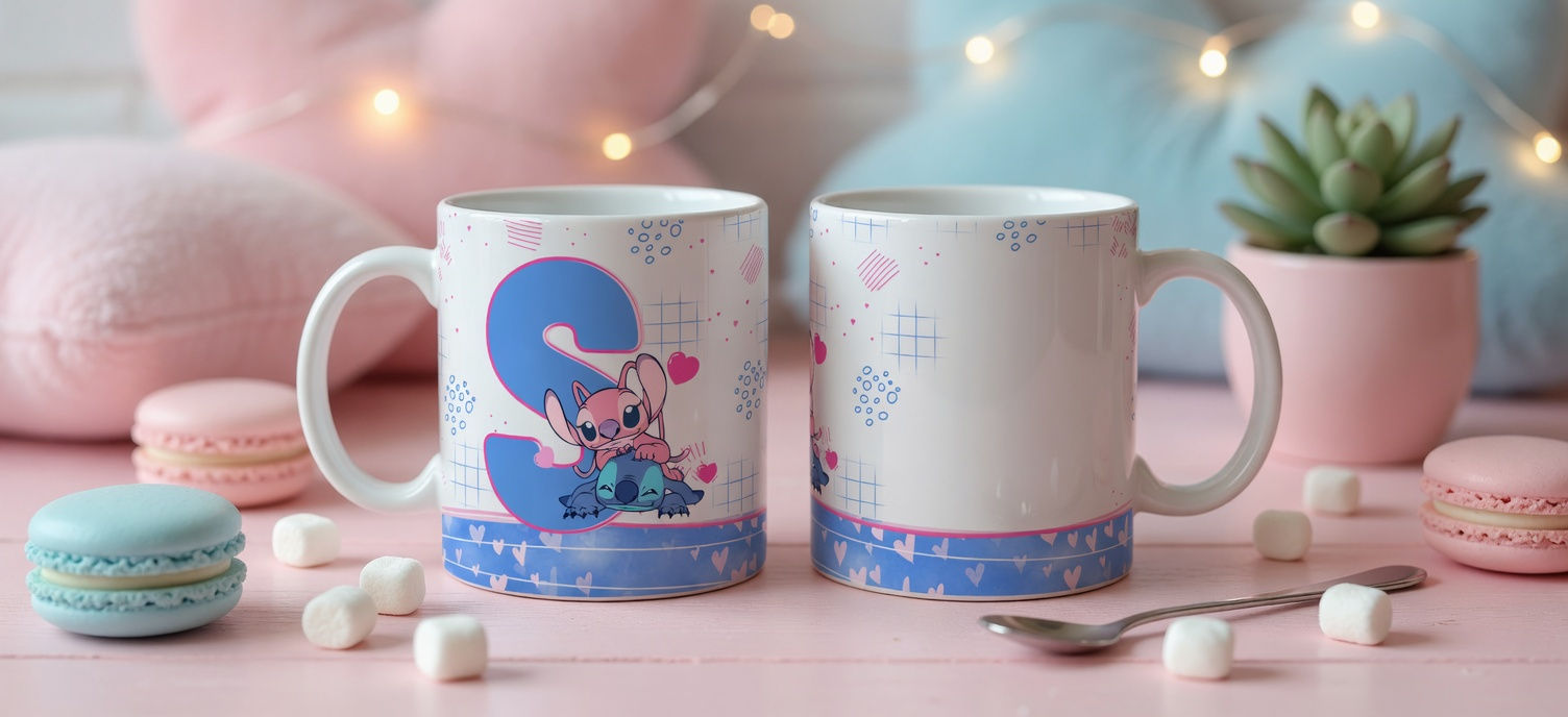 Stitch - Sublimação - Canecas - 31