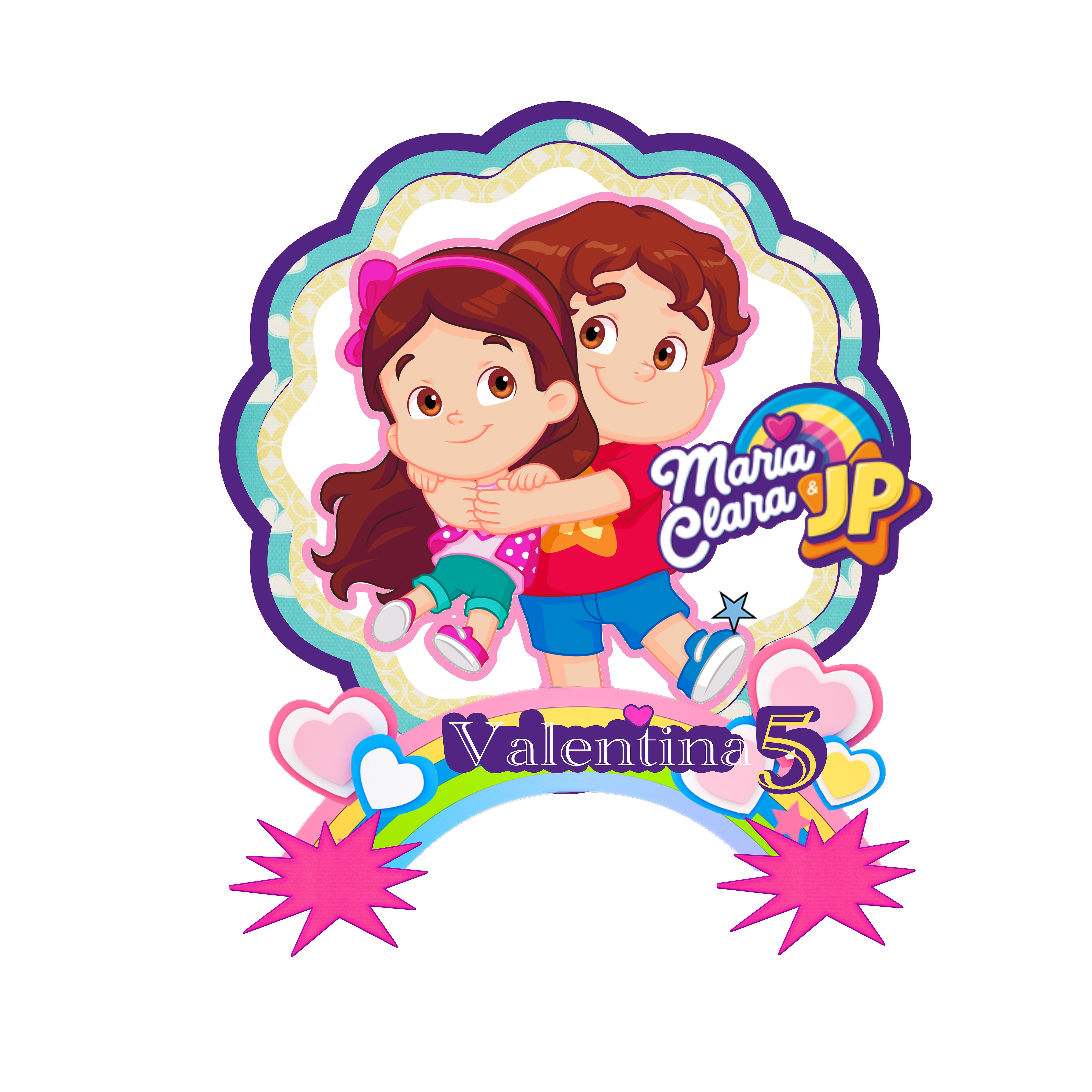 Maria Clara e JP - Topos de Bolo - 03