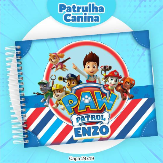 292 - Patrulha Canina - Escolar Volta às Aulas Etiquetas e Saúde