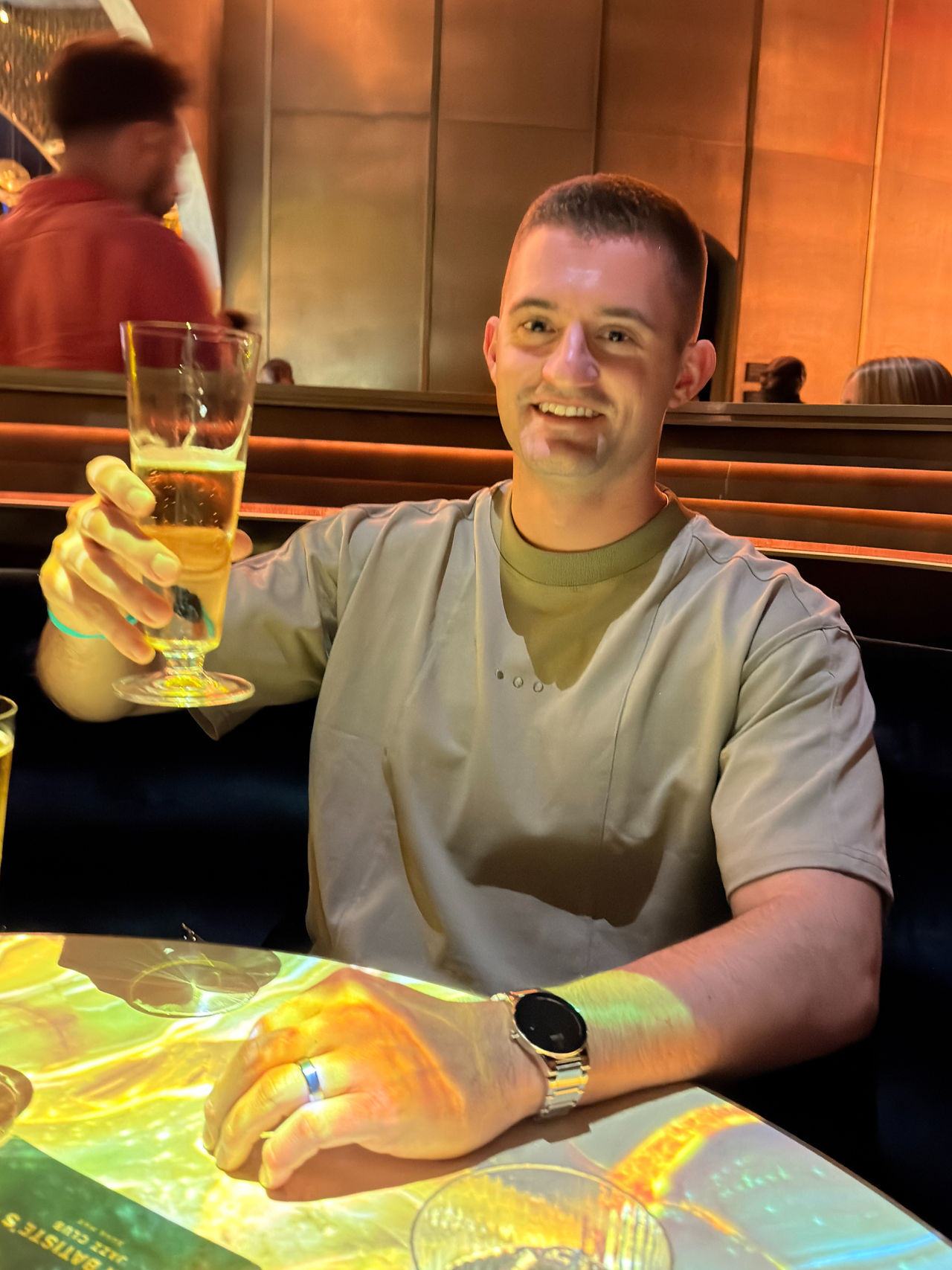 dots and beers.