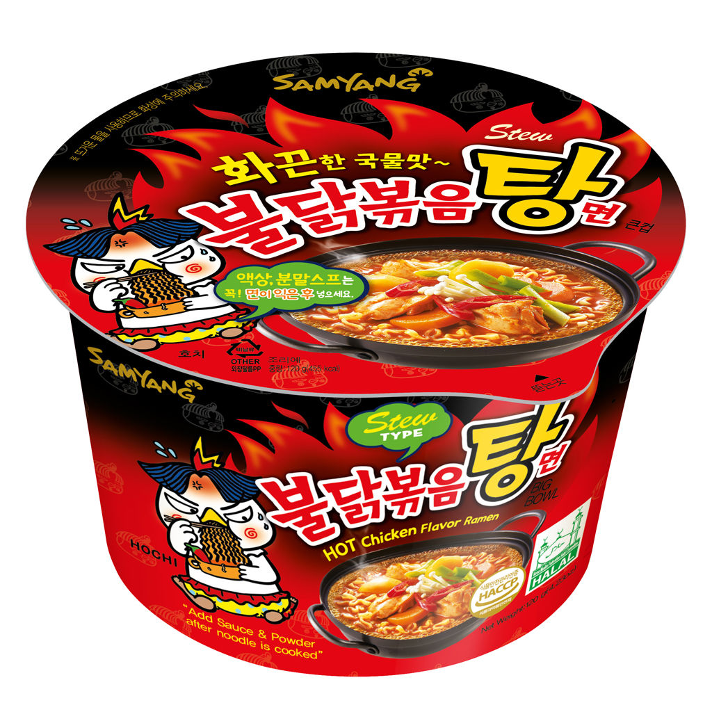 Samyang Buldak Hot Chicken Stew Ramen Big Bowl