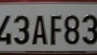 car No plate