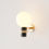 Miniature : Wall lamp Magda II in brass and hand-blown glass by Marine Breynaert
