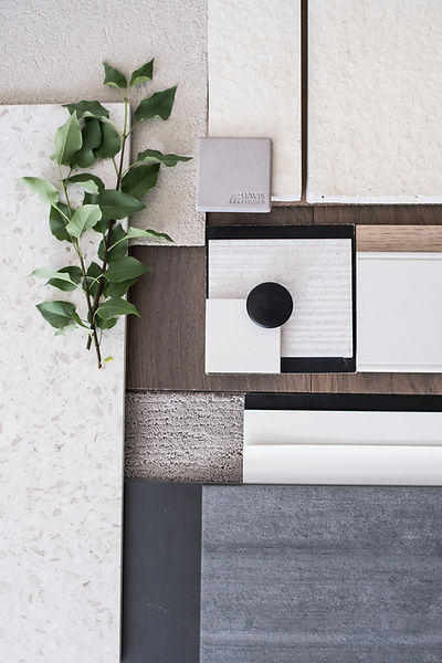 Mood Board for Modern Home New Construction Design