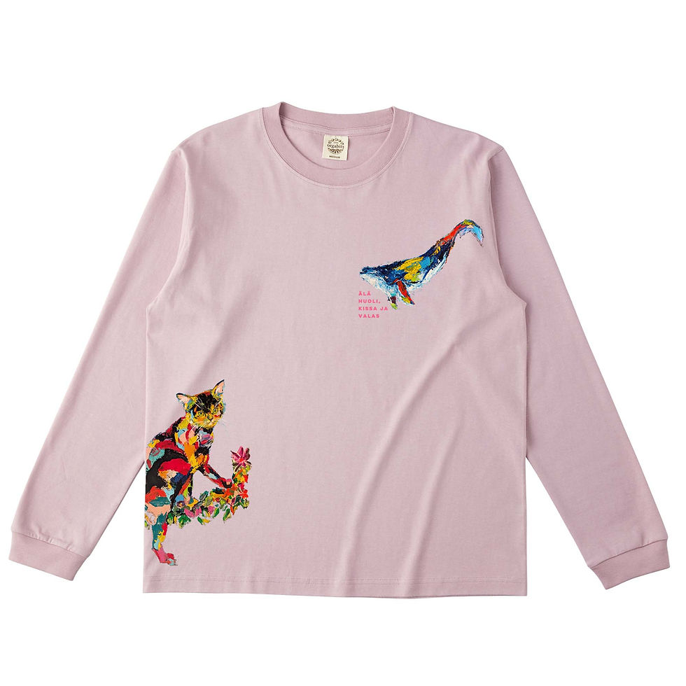 サムネイル： 旅路 Älä huoli（アラ・フオリ）　オーガニック100％ロングスリーブ