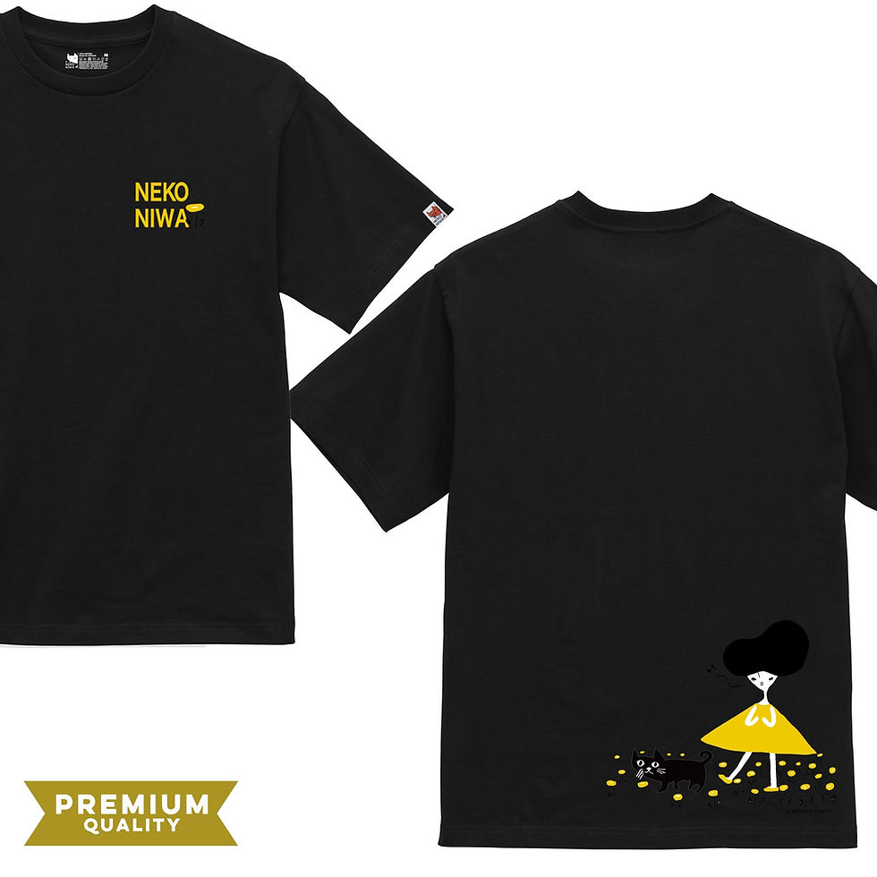 サムネイル： 【花咲くほうへ】NEKONIWA　Tシャツ