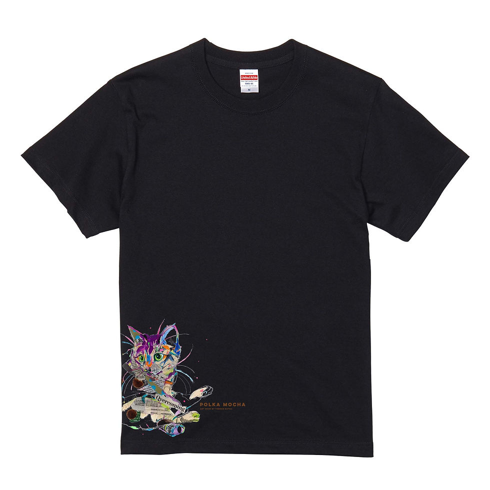 サムネイル： 【Polkaモカ：Moca】ハイクオリティーTシャツ