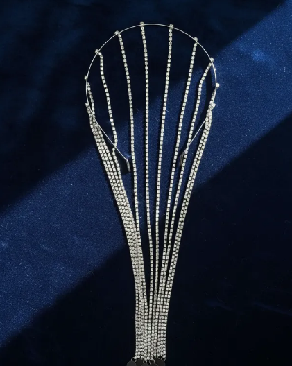 Tiara Chuva de Strass