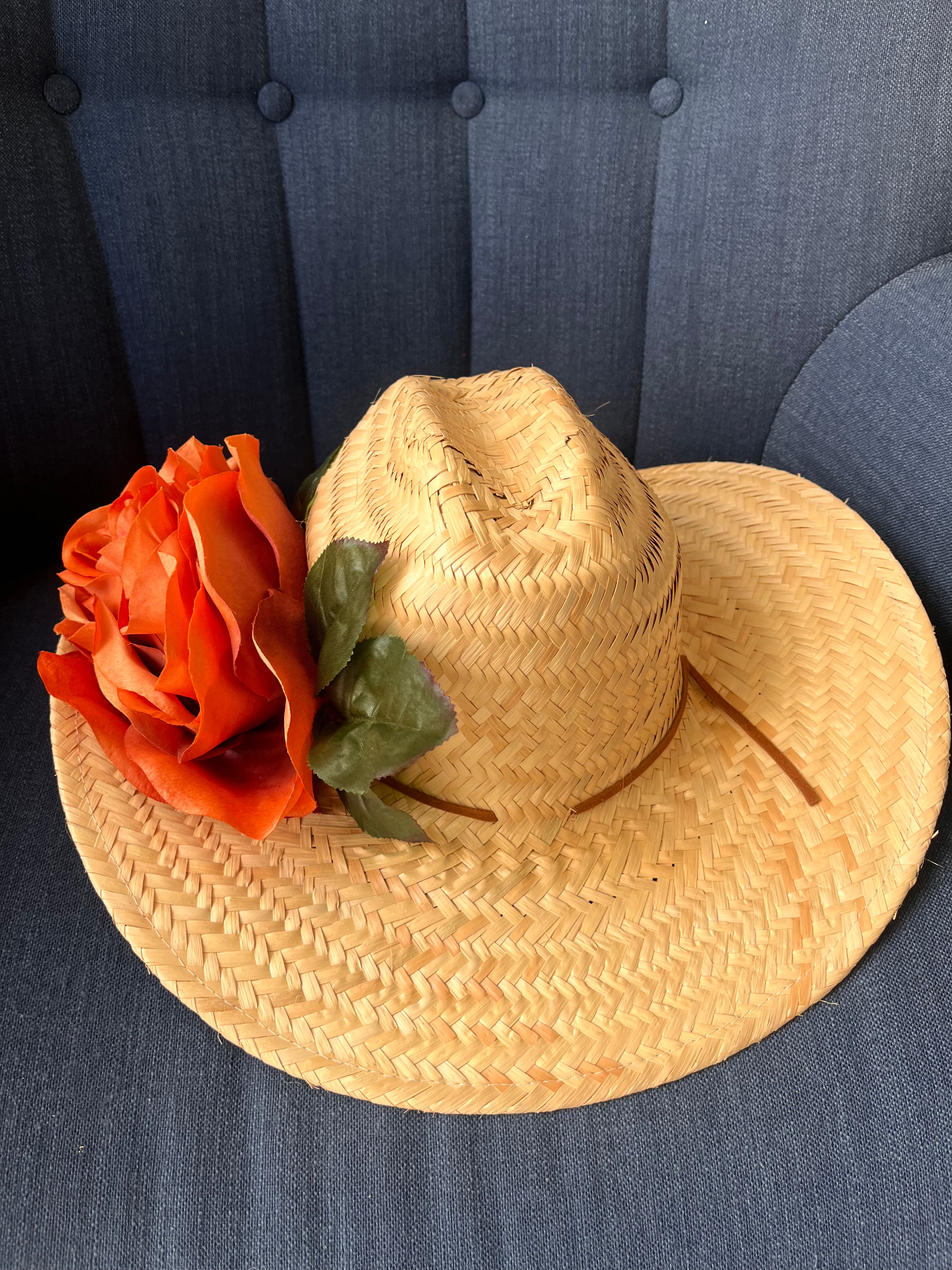 Chapéu Rosa Laranja