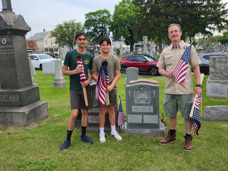 Paramus Boy Scouts Honor Veterans for Memorial Day