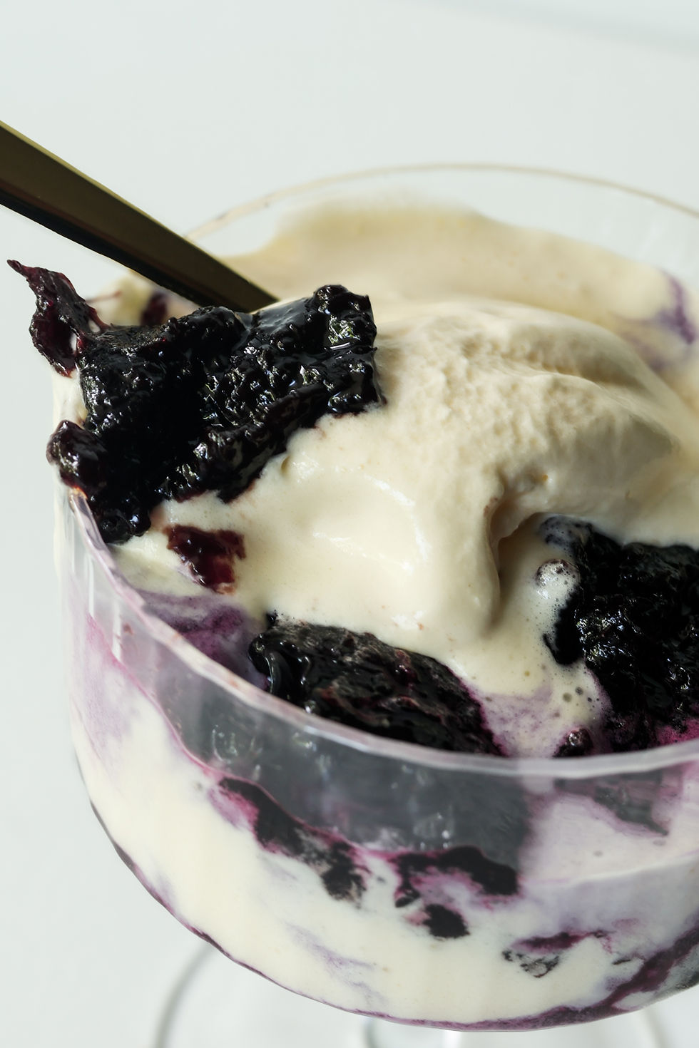 French Vanilla Ice Cream with roselle jam