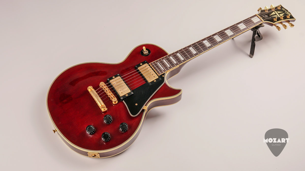Gibson Orville by Gibson Les Paul Custom Wine Red 1989 MIJ