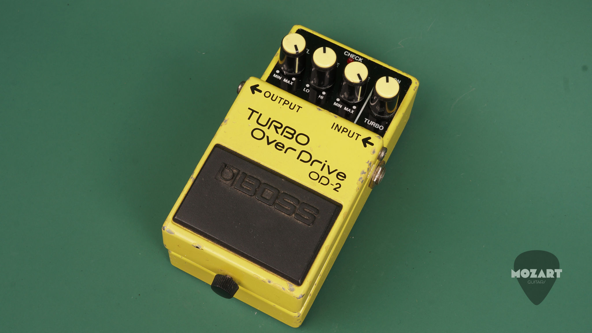 Boss OD-2 Turbo OverDrive – Made in Taiwan, lata 90.