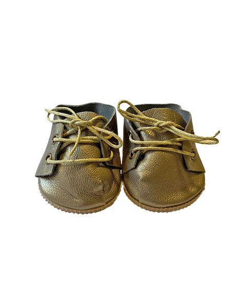 Miniature : chaussures minikane poupon paola reina gold