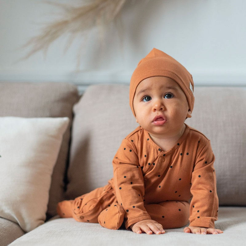 Thumbnail: bonnet bébé californien nut bonjour little