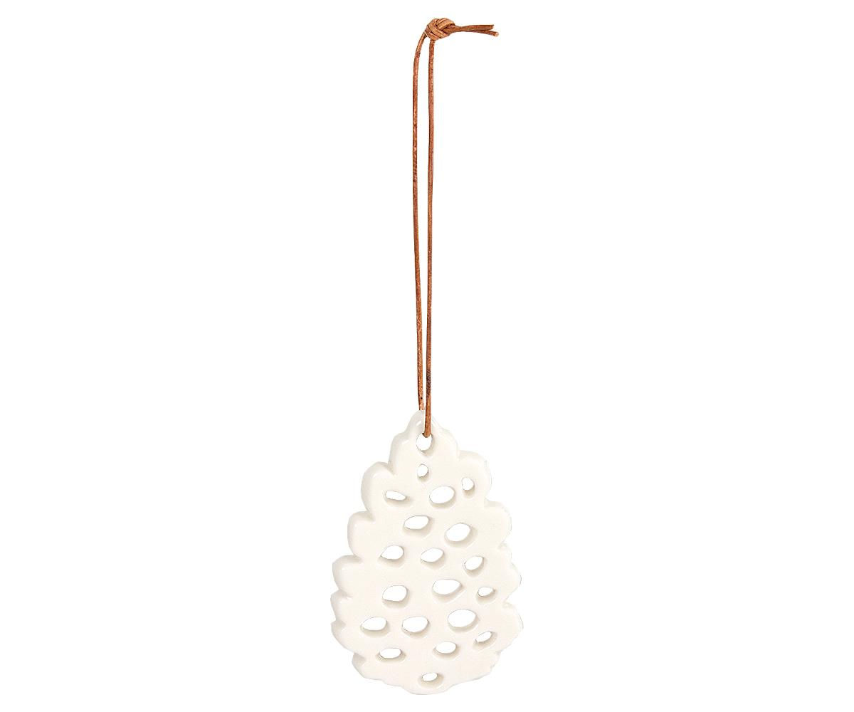 décoration noel pomme de pin porcelaine maileg