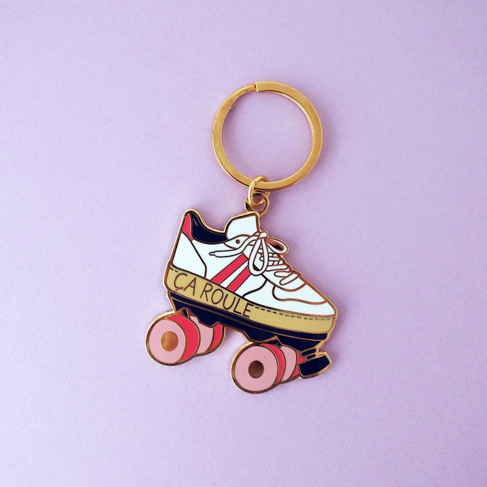 Porte clé roller « Ça roule » - Lolita Picco