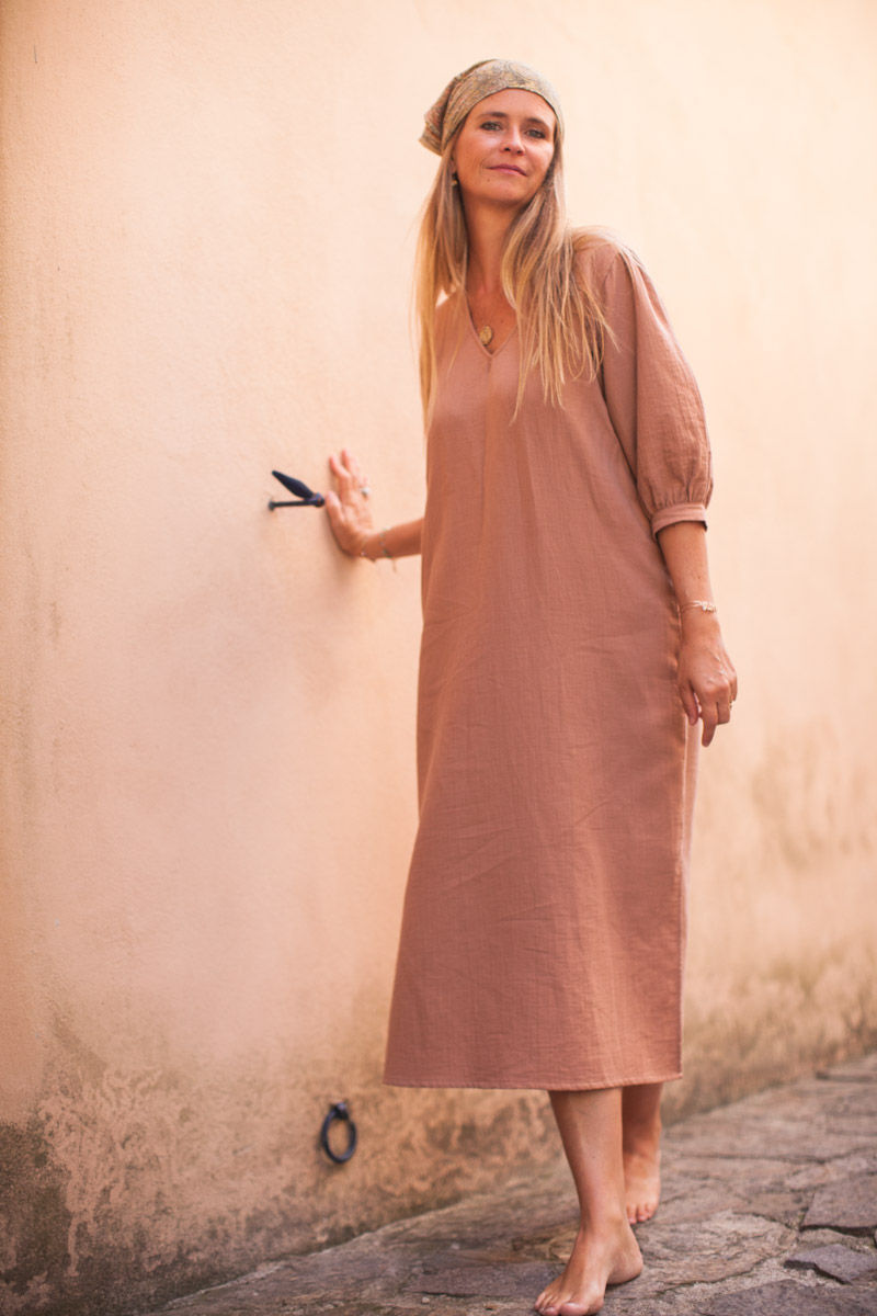 Miniature : Robe Tilda rose sienne - Marlot