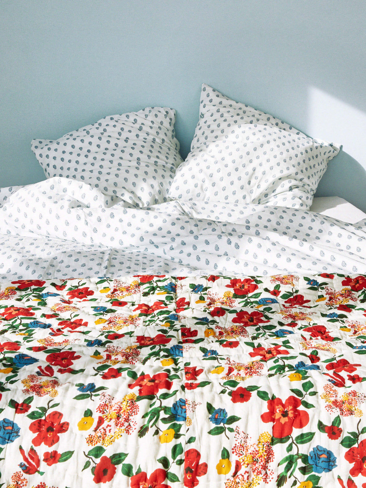 Copie de Plaid matelassé Triangles L - Lucas Du Tertre