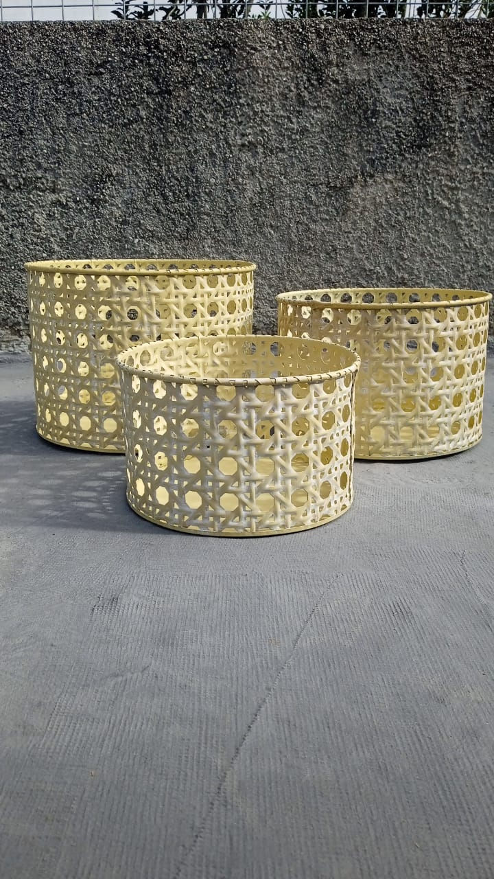 Cachepot metal luxor